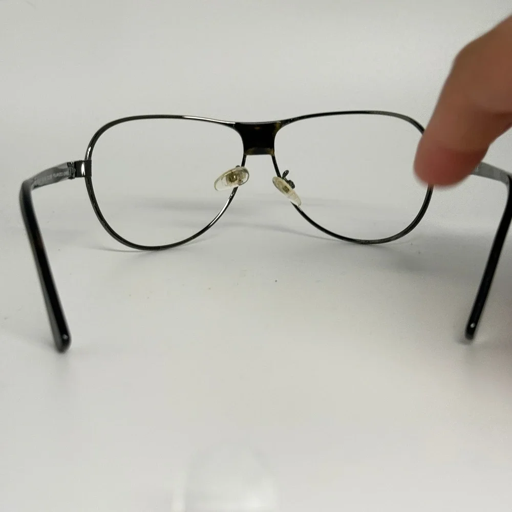 Givenchy‎ SGV 216 COL.568P Aviator Sunglasses Gunmetal Tortoise Polarized Lenses